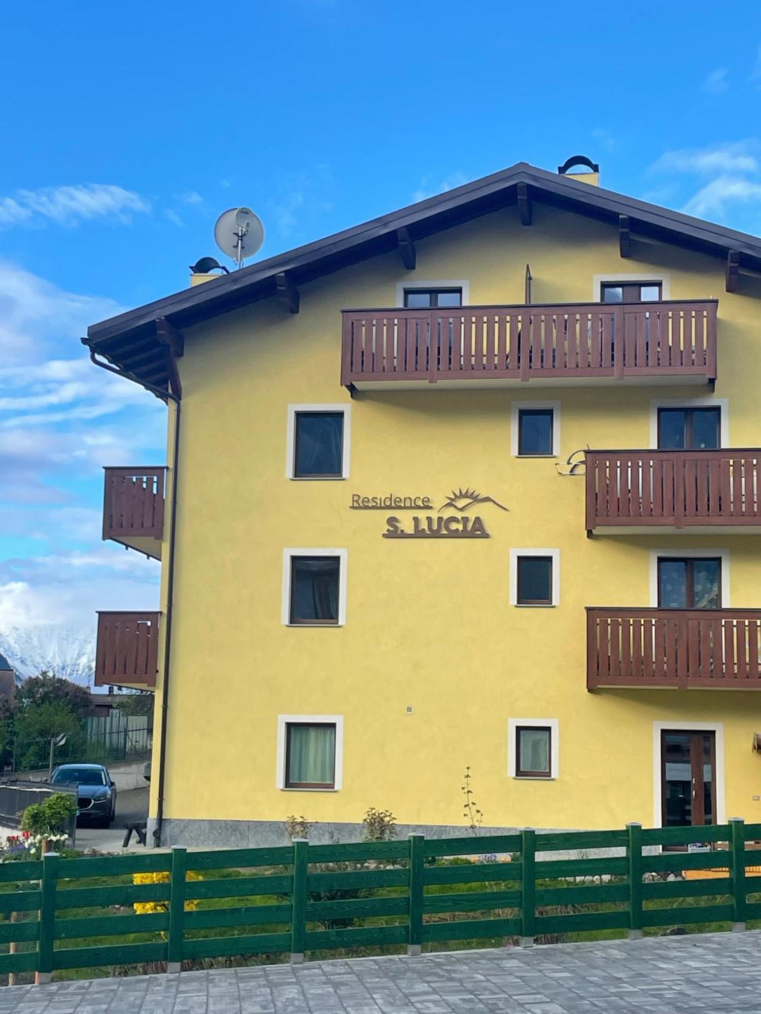 Residence S Lucia - Appartamenti Alle Porte Di Bormio Valdisotto Exterior foto